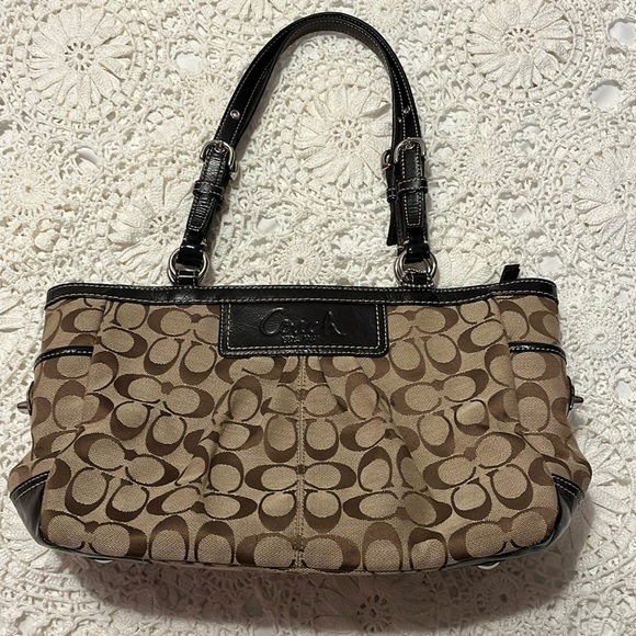Coach Handbags - Monogram Coach Purse F14281